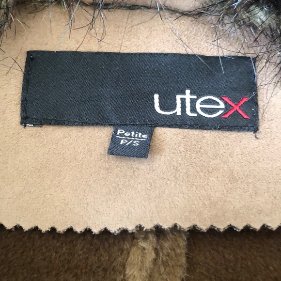 Beautiful Utex suede furry jacket! - Picture 6 of 7